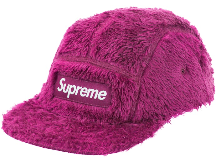 Supreme Fuzzy Camp Cap Pink  - FW24FCCP