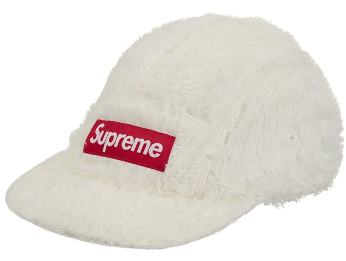 Supreme Fuzzy Camp Cap White  - FW24FCW