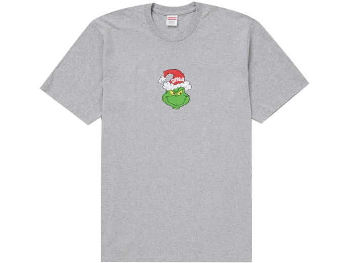 Supreme Grinch Tee Heather Grey  - FW24GTHG