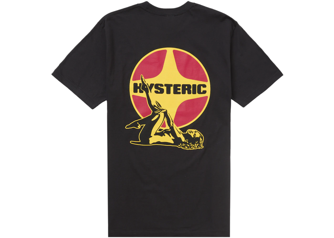 Supreme Hysteric Glamour Pin Up Tee Black - FW24HSTEEB