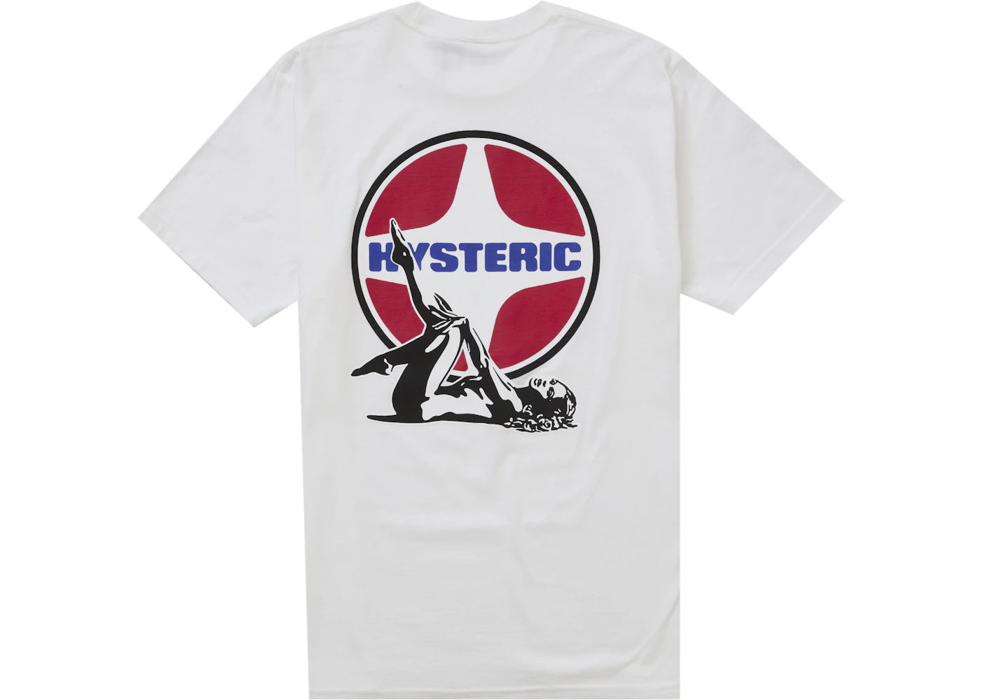 Supreme Hysteric Glamour Pin Up Tee White  - FW24HSTEEW