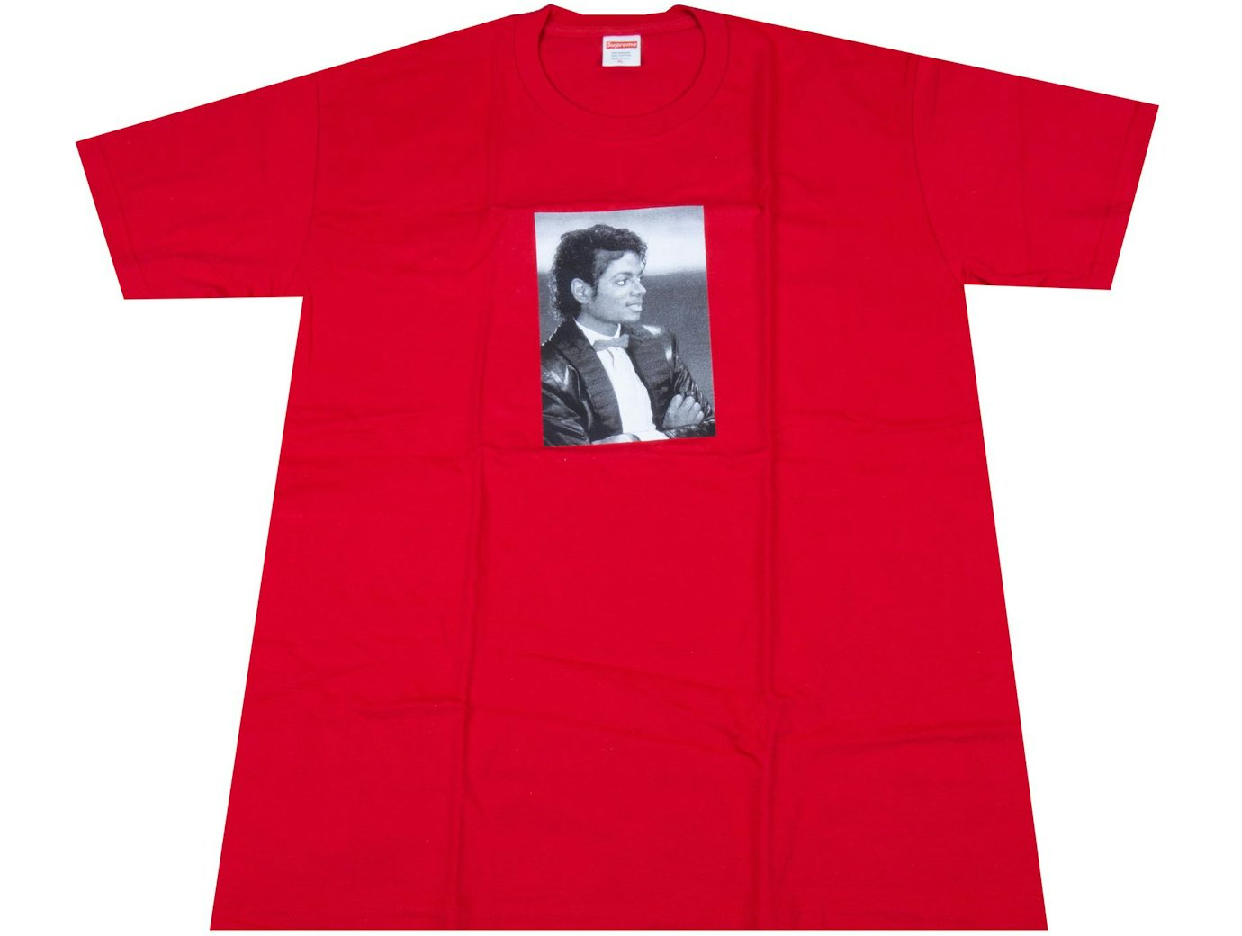 Supreme Michael Jackson Tee Red - SUPREME SS17 RED