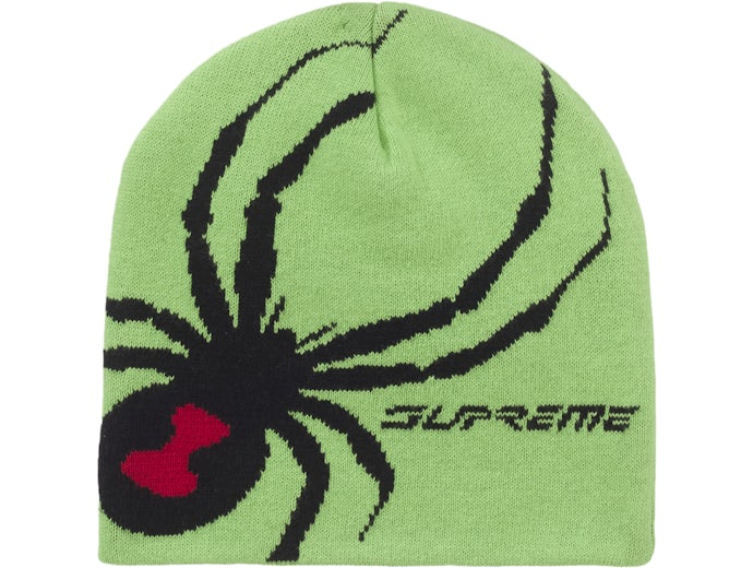 Supreme Spyder Beanie Green  - FW24SBG