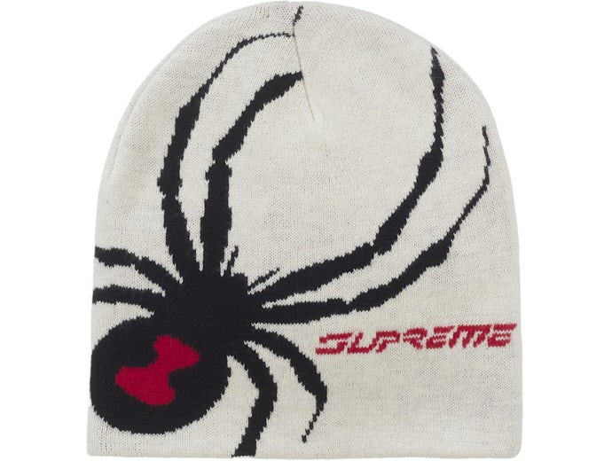 Supreme Spyder Beanie White  - FW24SBW