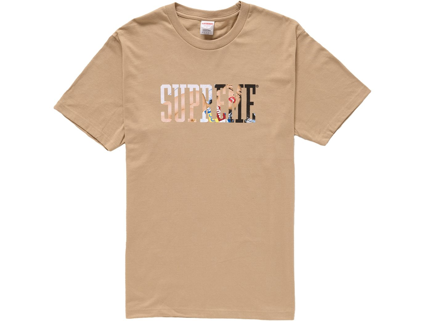 Supreme Tera Patrick Collegiate Tee Khaki -  FW24KhakiPATRICK