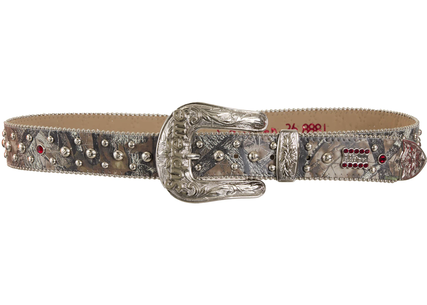 Supreme b.b. Simon Studded Ranger Belt TrueTimber HTC Fall Camo  - FW24BBSSRTTHTC