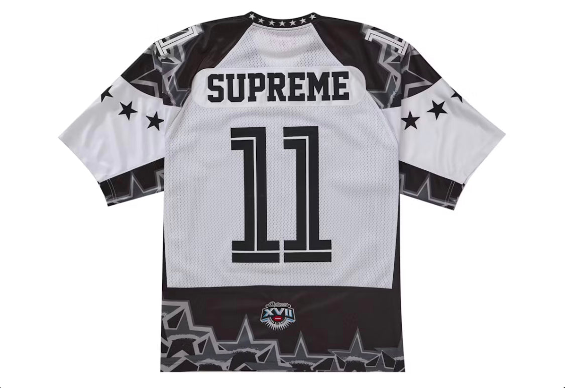 Supreme Stars Football Jersey Black - SUP - JERS3Y