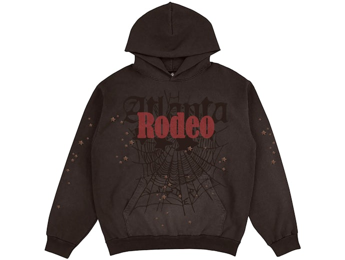 Travis Scott Cactus Jack x Sp5der Days Before Rodeo Hoodie Black  - FW24TSXSPDRHB