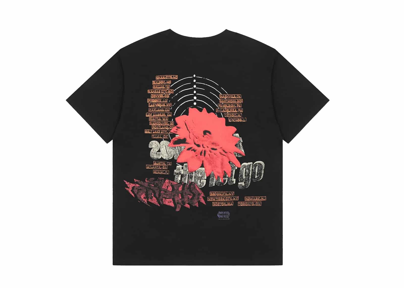 Travis Scott Utopia Echoes Circus Maximus Tee Black - TS-TSUECM-BLACK