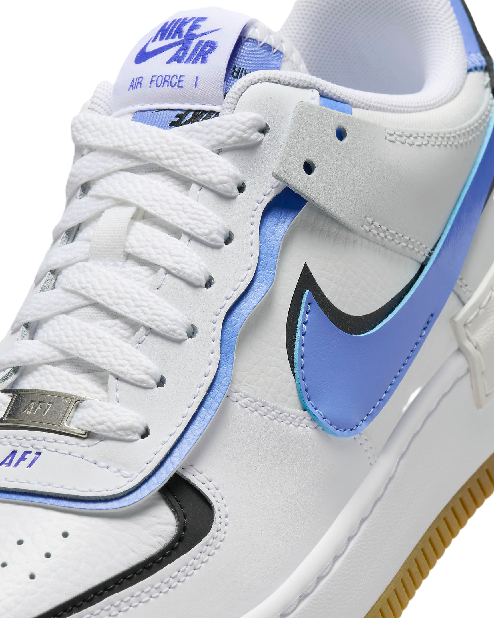 Nike Air Force 1 Shadow White Royal Pulse (W) - DZ1847-109