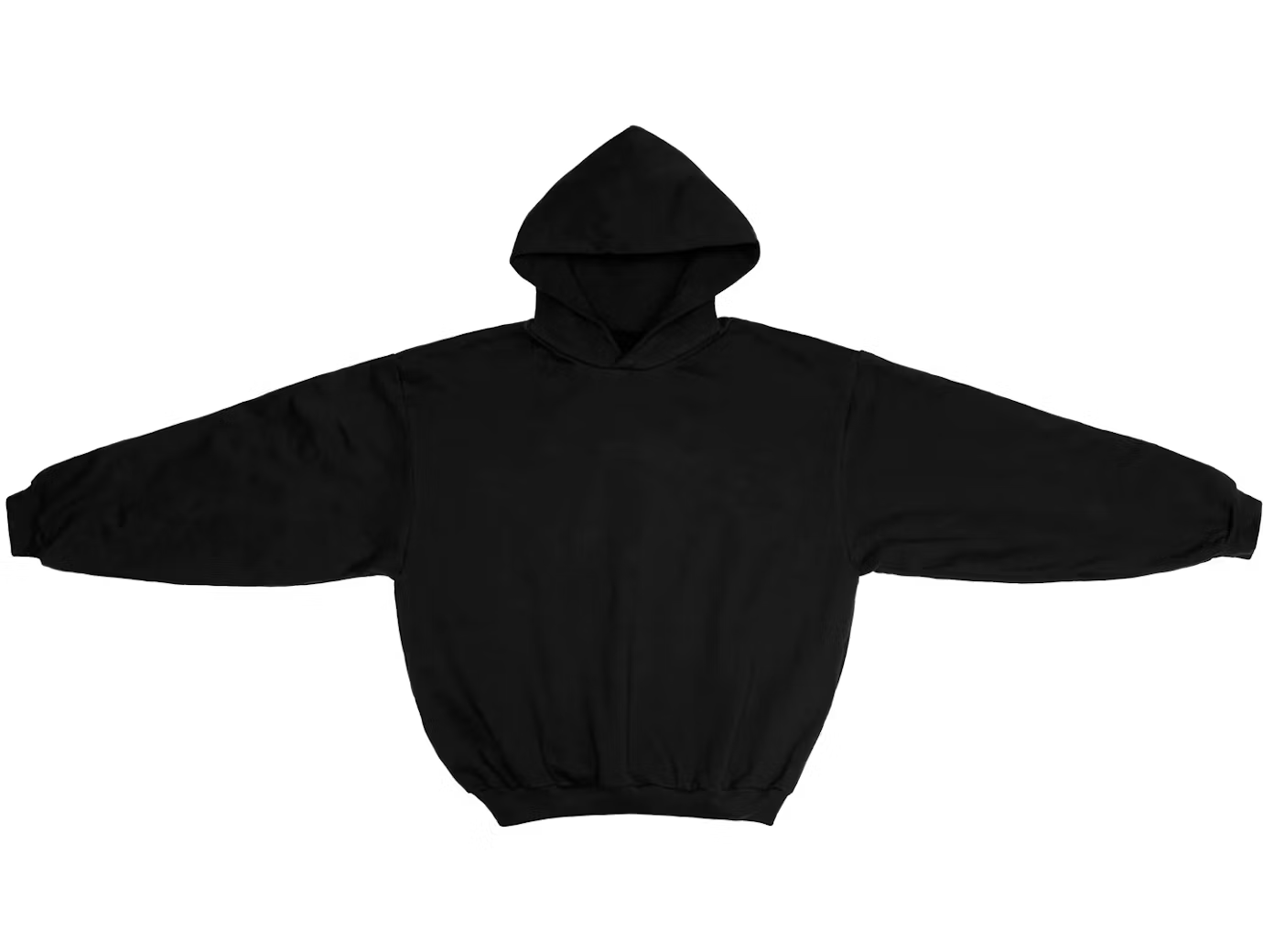 Yeezy YZY Hoodie Black - SS24 BLACK YZY