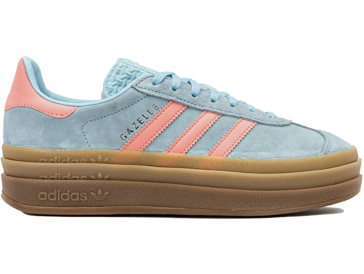 adidas Gazelle Bold Baby Blue Pink (GS) - JI3384