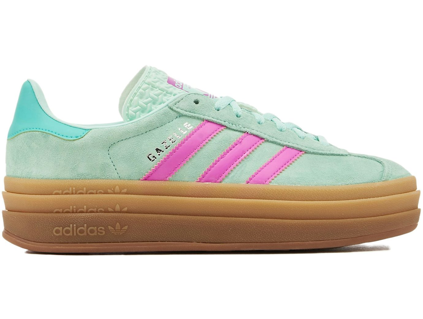 adidas Gazelle Bold Turqoise Pink (GS) - JI3383