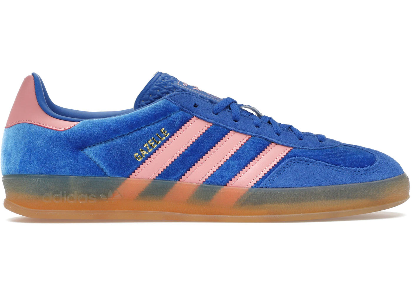 adidas Gazelle Indoor Blue Semi Pink Spark (W)  - IG6785