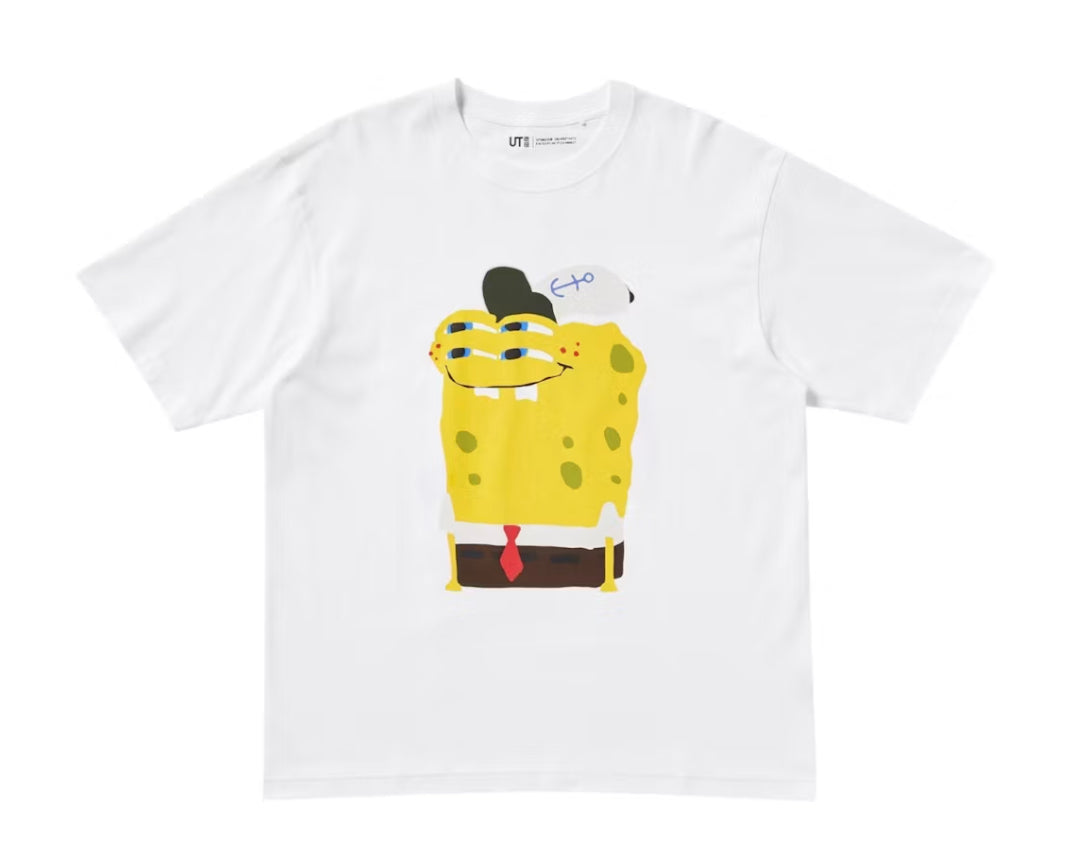 Uniqlo x CPFM Spongebob Squarepants UT Graphic T-Shirt White - 477914