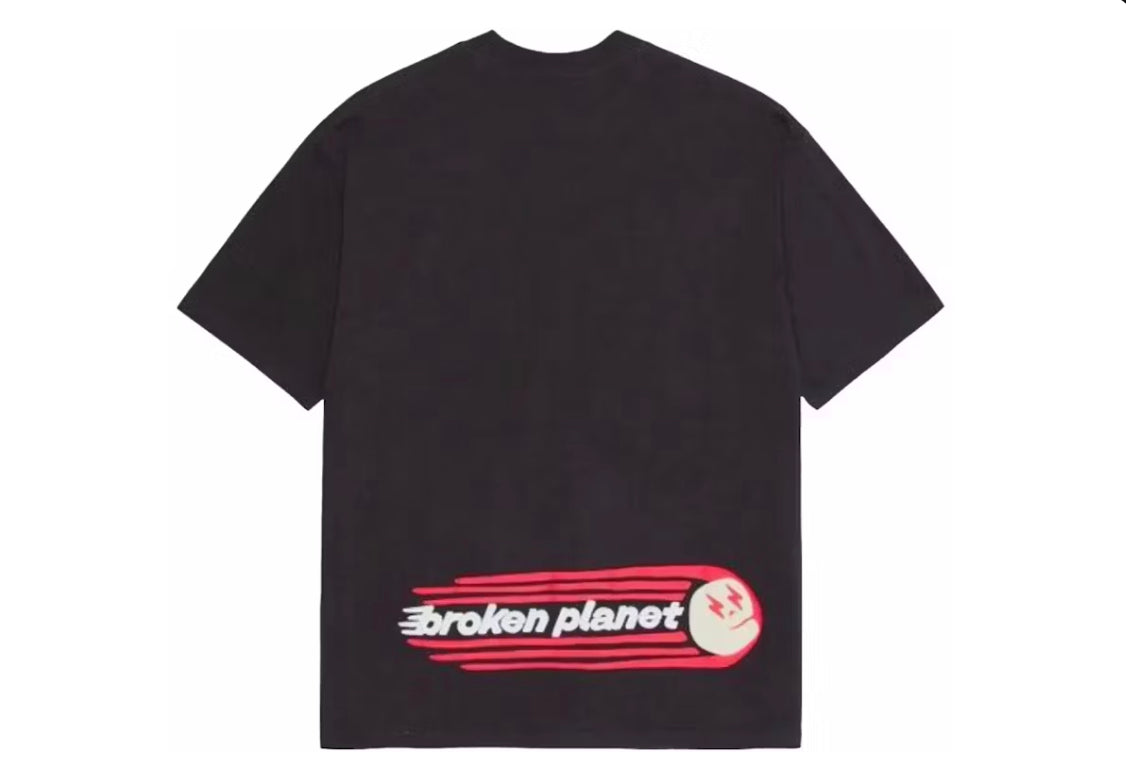 Broken Planet The Future Is Here T-shirt Black - BR0KEN - H3RE