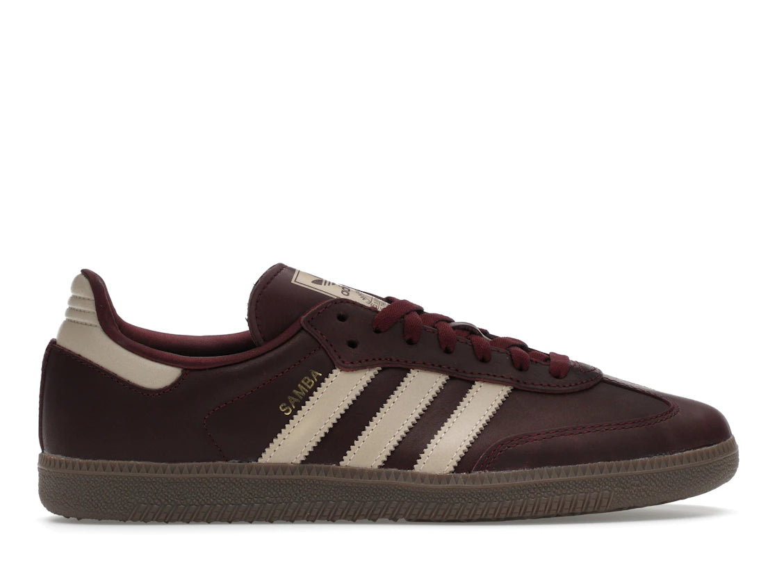 adidas Samba OG Maroon Crystal Sand (W)  - IF7004