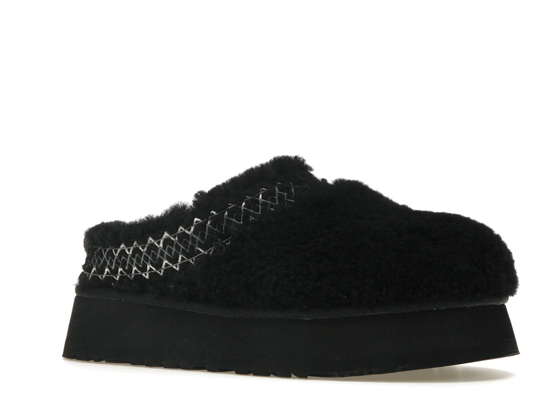 UGG Tazz Slipper Heritage Braid Black (W) - 1143976-BLK