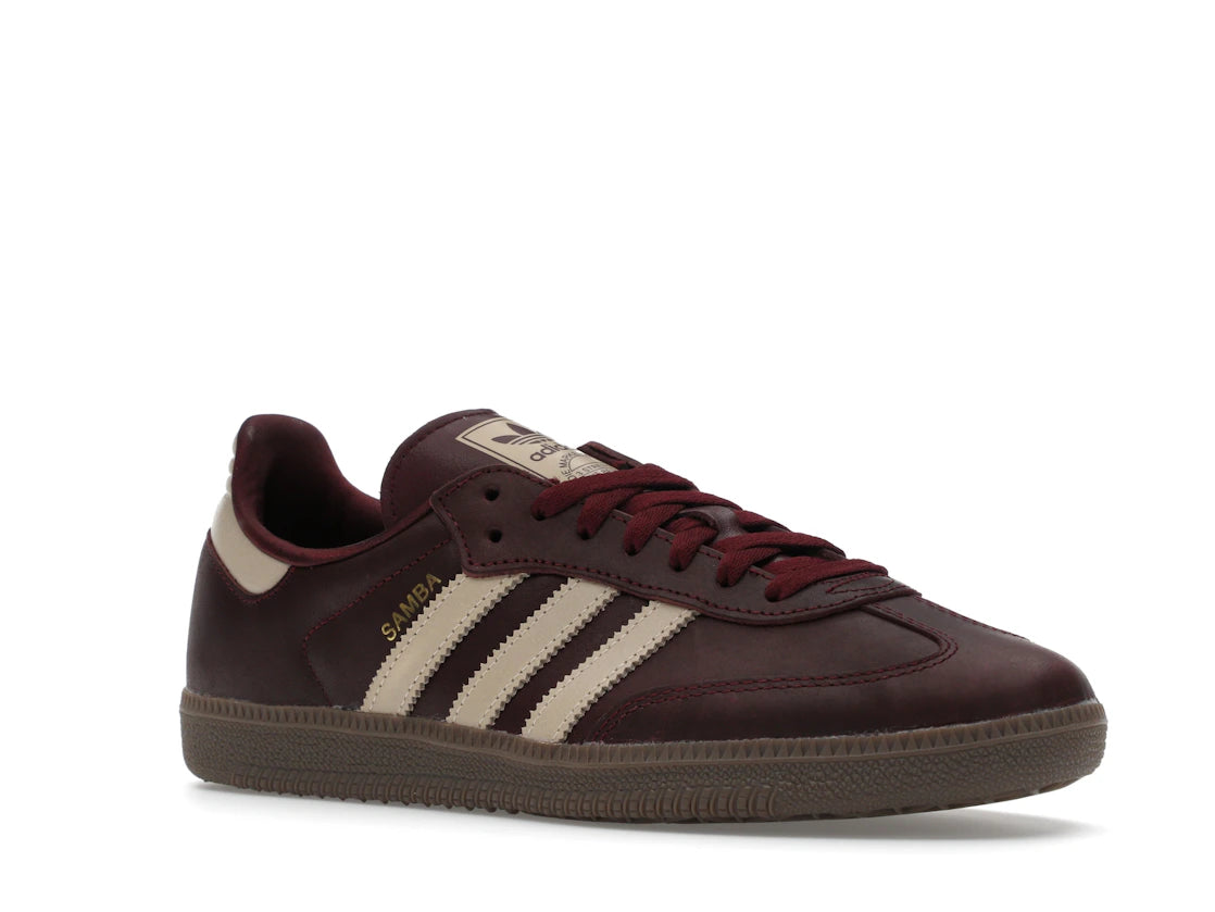 adidas Samba OG Maroon Crystal Sand (W)  - IF7004