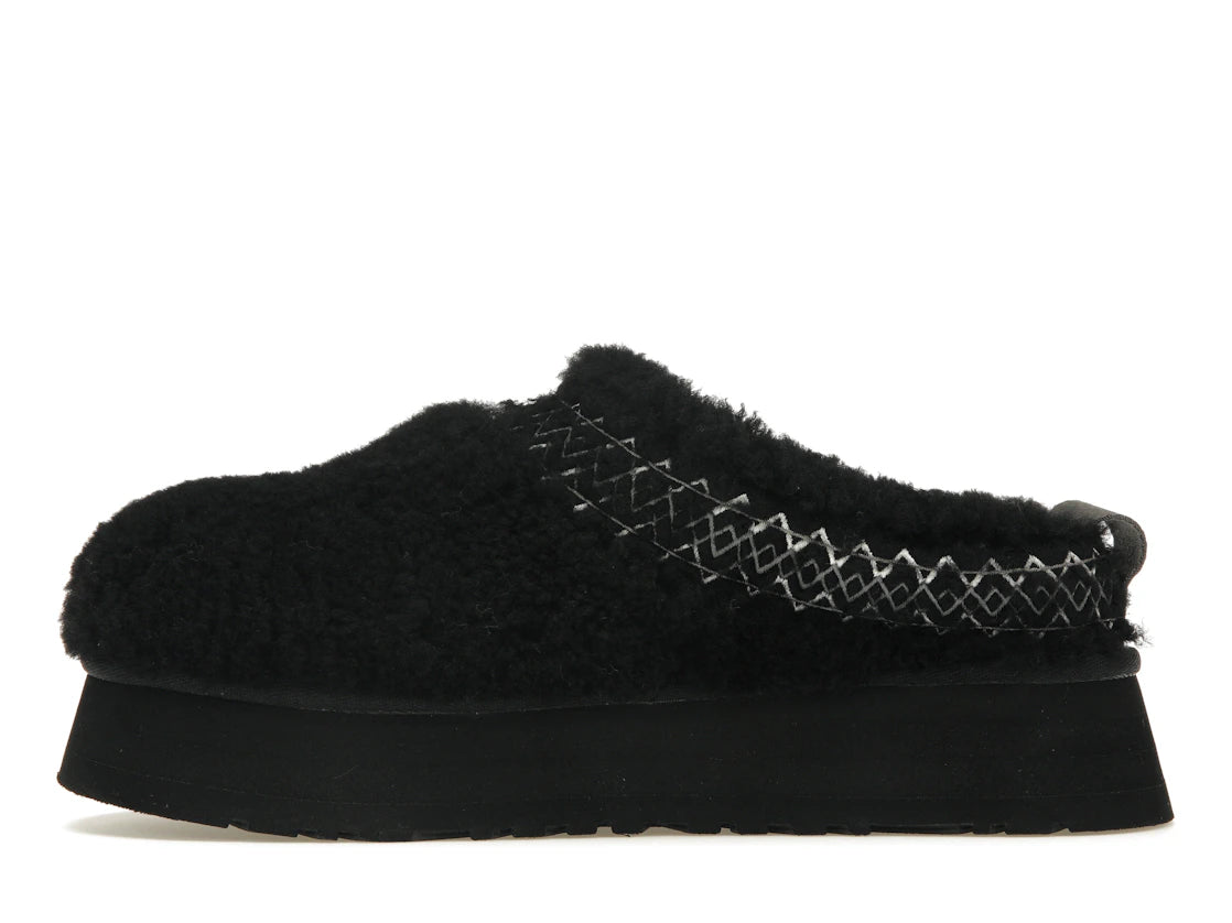 UGG Tazz Slipper Heritage Braid Black (W) - 1143976-BLK