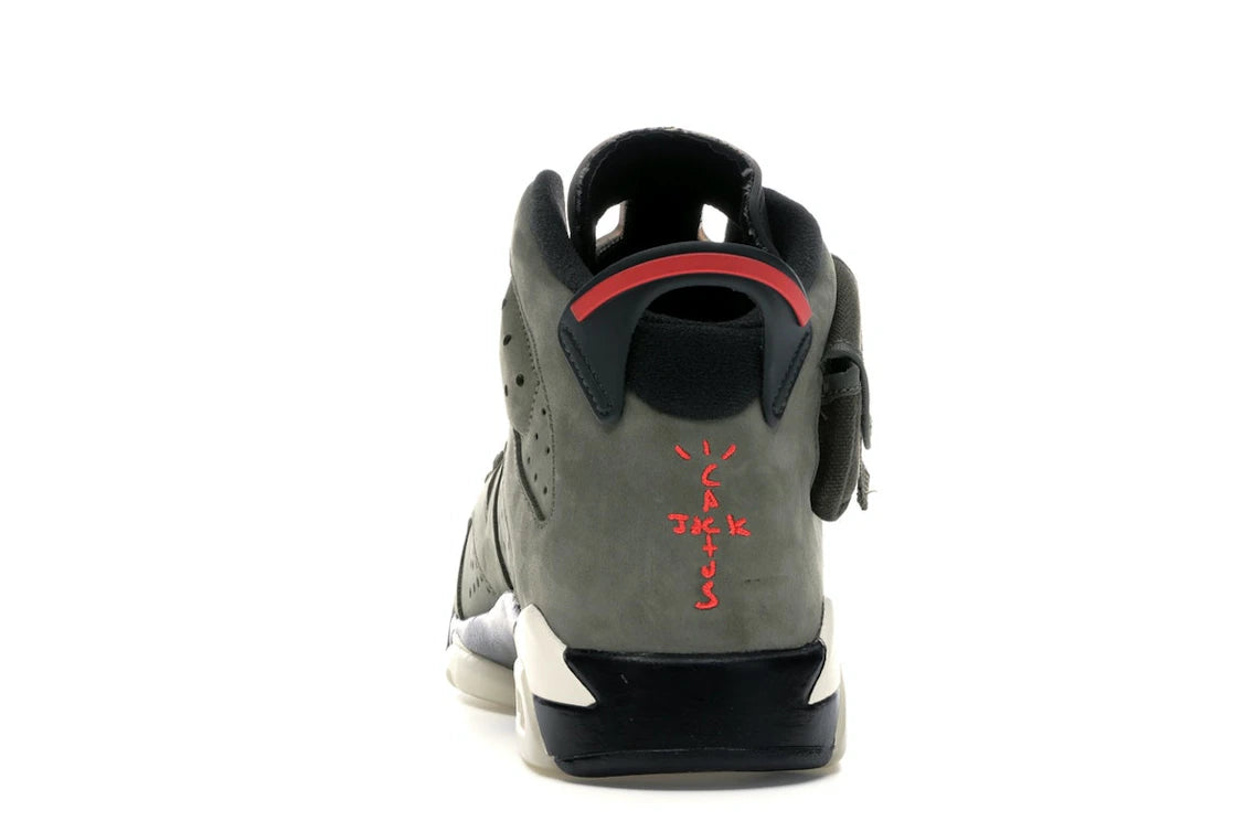 Air Jordan 6 Travis Scott Medium Olive (GS) - CN1085-200