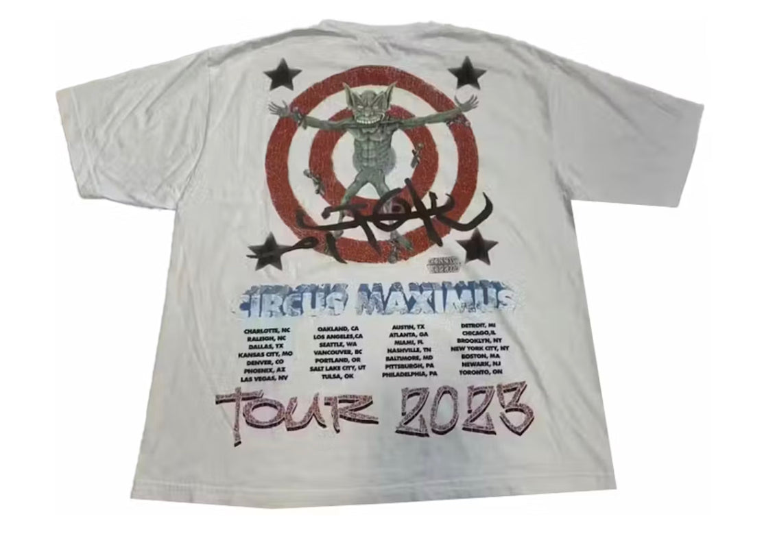 Travis Scott Utopia Circus Maximus 2023 Tour III Tee - TS - T0UR